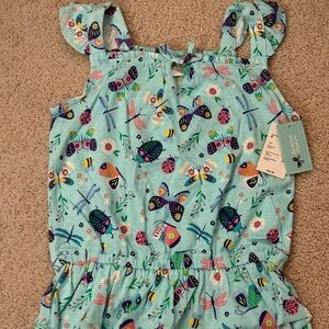 NWT Gymboree spring print ruffle tank, Size 8